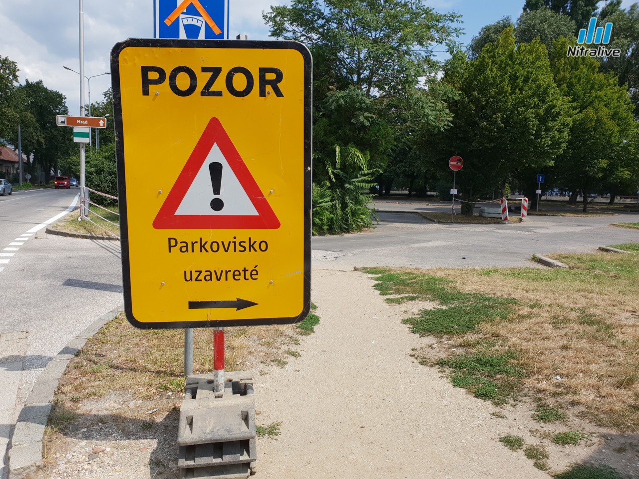 Wilsonovo nábrežie Nitra, rekonštrukcia parkoviska