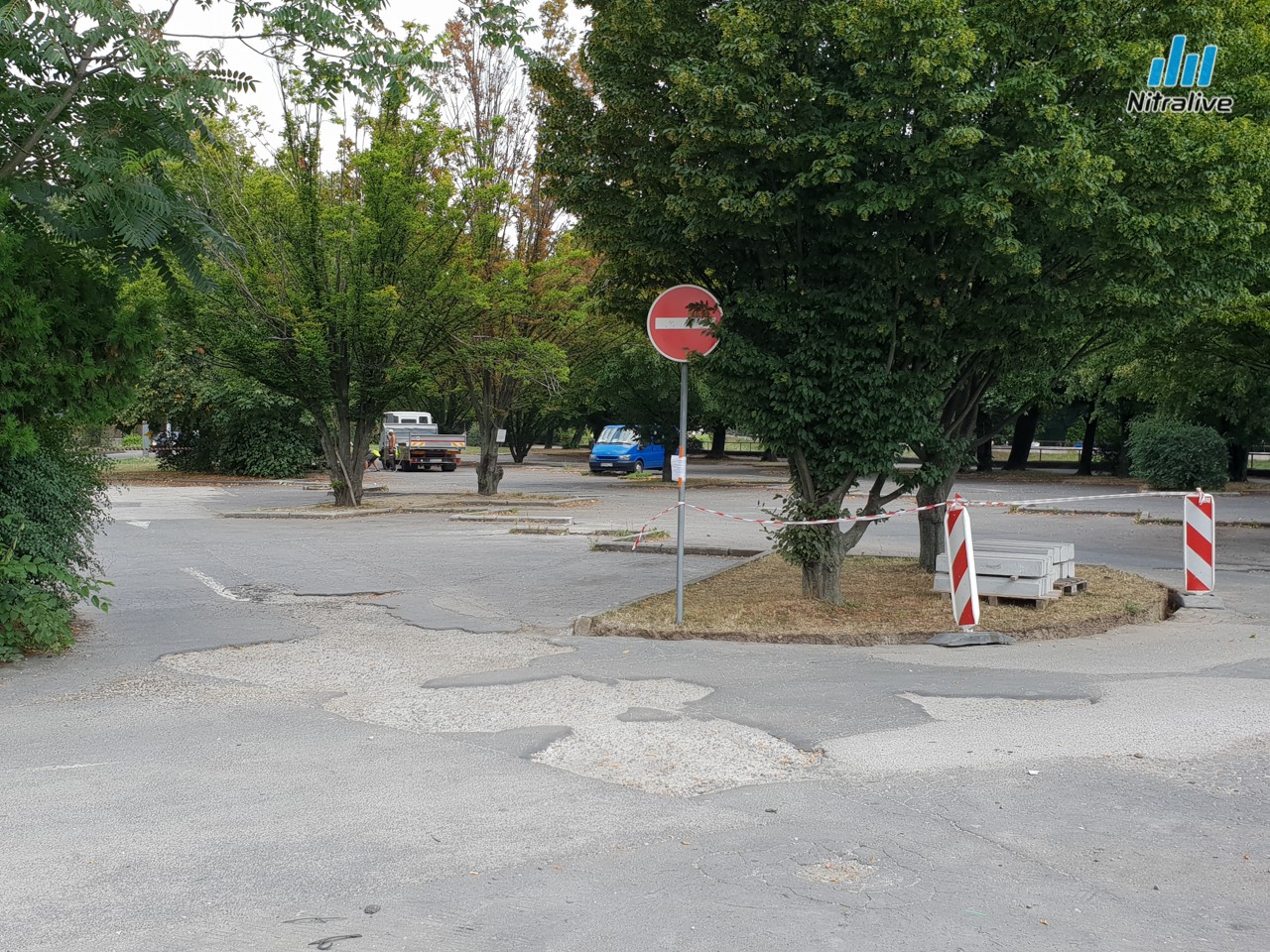 Wilsonovo nábrežie Nitra, rekonštrukcia parkoviska