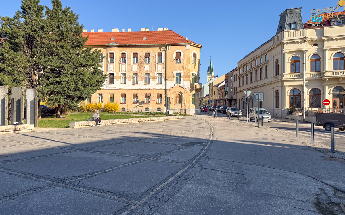 Predĺženie pešej zóny Nitra, II. etapa