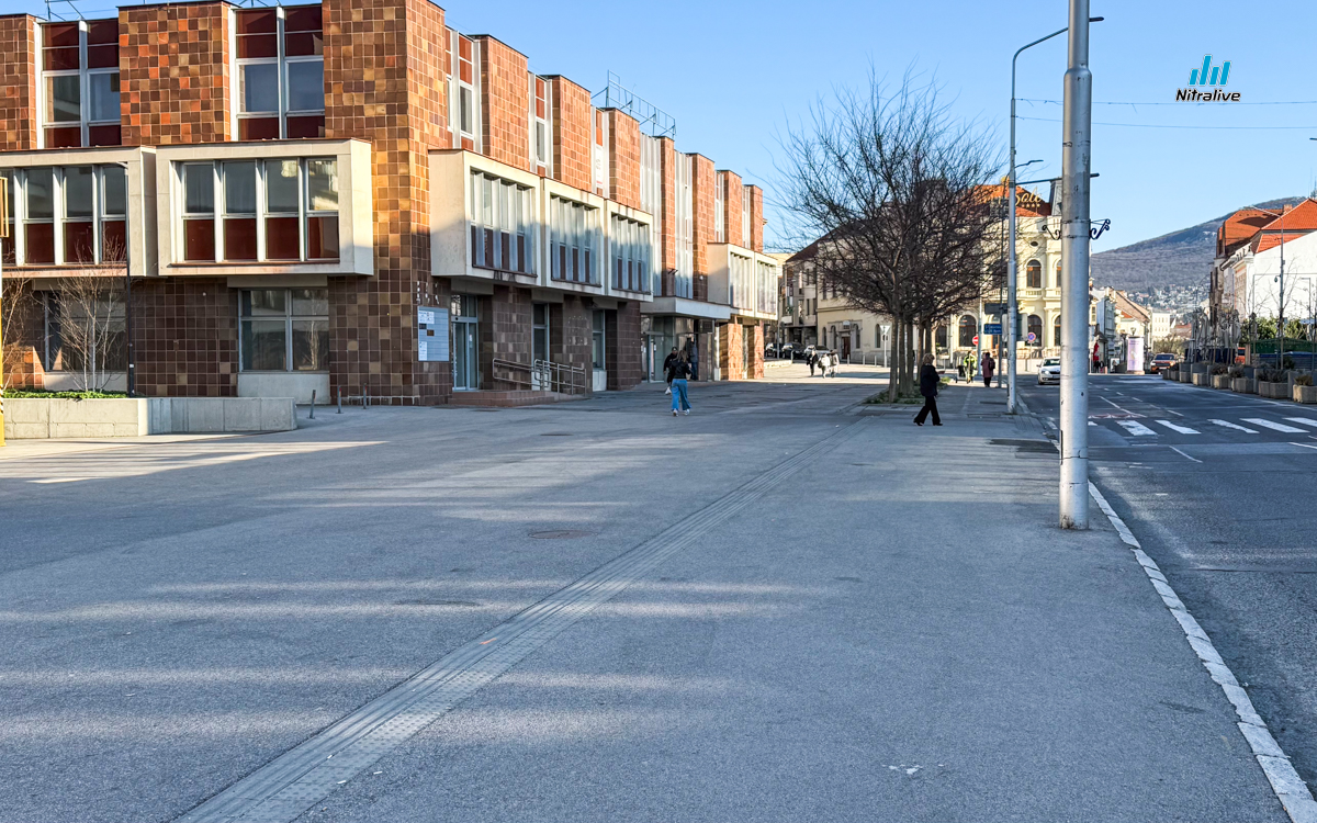 Predĺženie pešej zóny Nitra, II. etapa