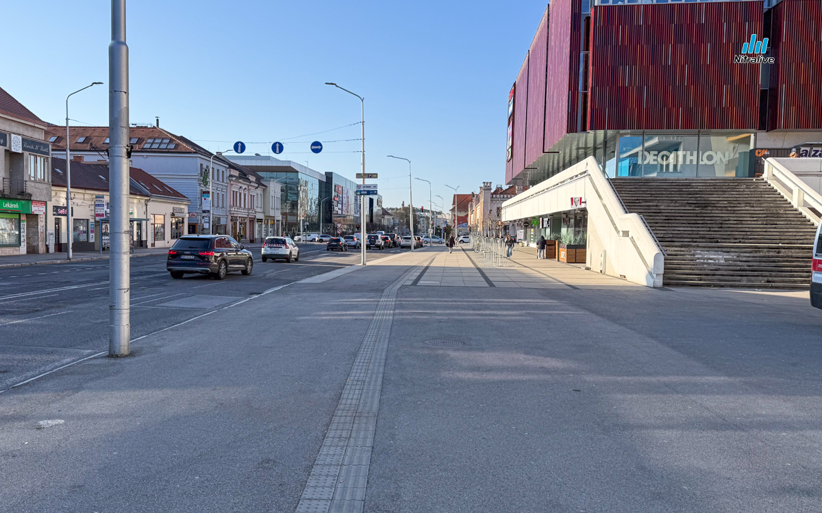 Predĺženie pešej zóny Nitra, II. etapa