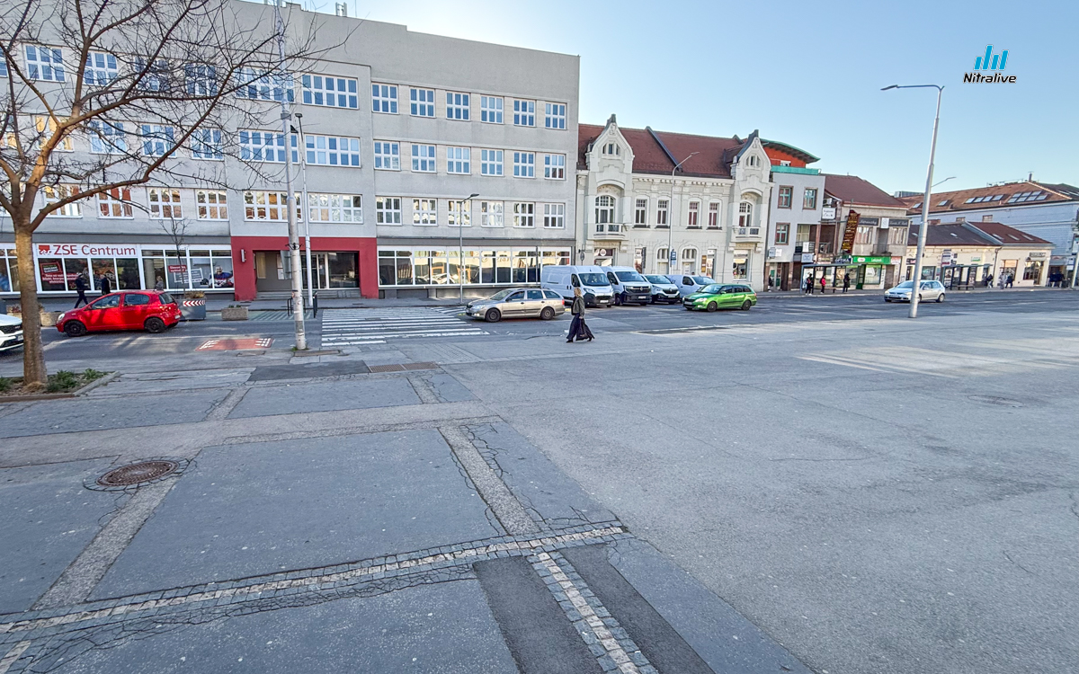 Predĺženie pešej zóny Nitra, II. etapa