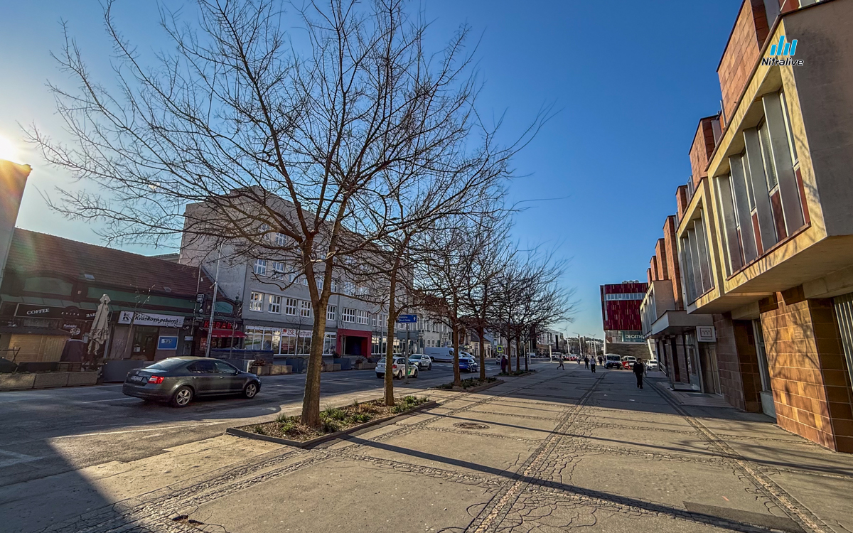 Predĺženie pešej zóny Nitra, II. etapa