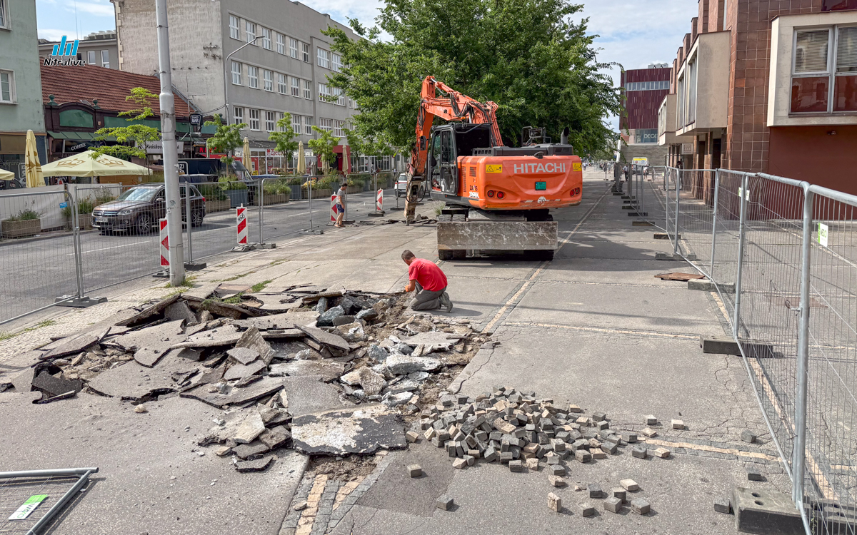 Predĺženie pešej zóny Nitra