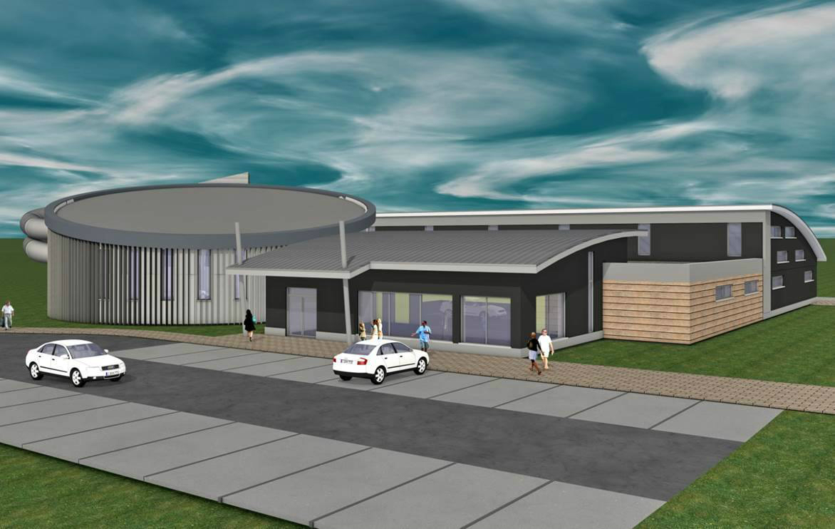 Plaváreň Klokočina - vizualizácia