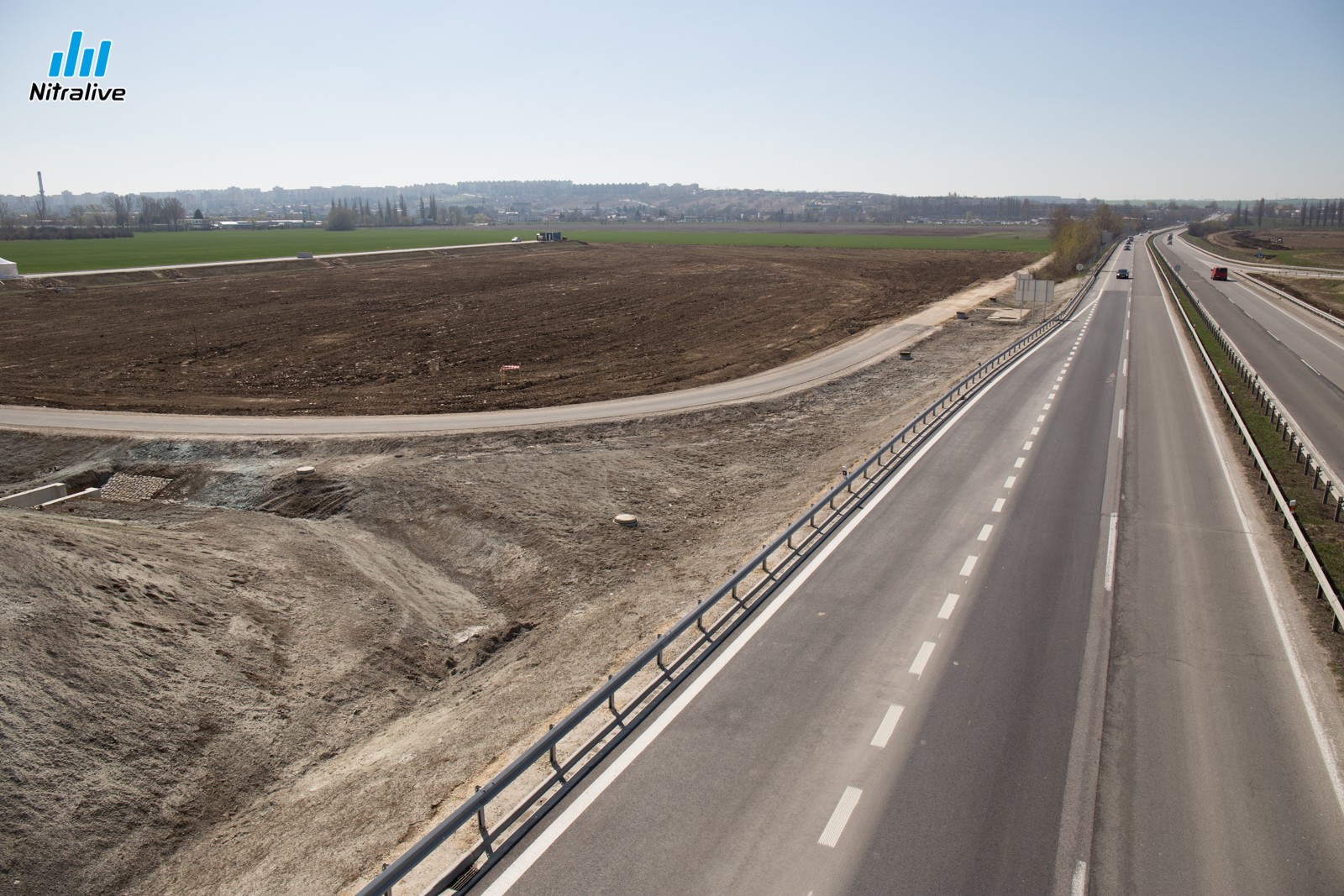 Napojenie R1A na Priemyselný park Nitra - Sever