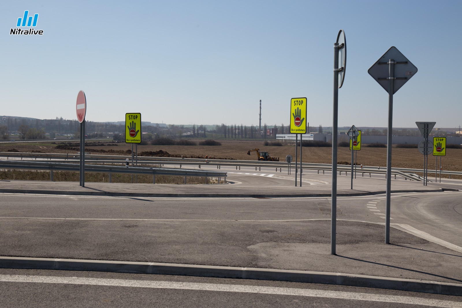 Napojenie R1A na Priemyselný park Nitra - Sever