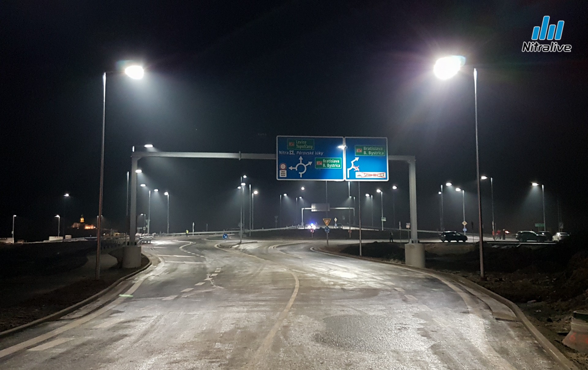 Turbo-okružná križovatka PP Sever Nitra