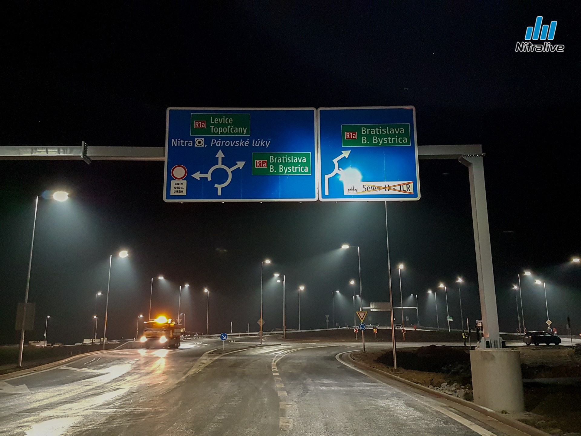 Turbo-okružná križovatka PP Sever Nitra