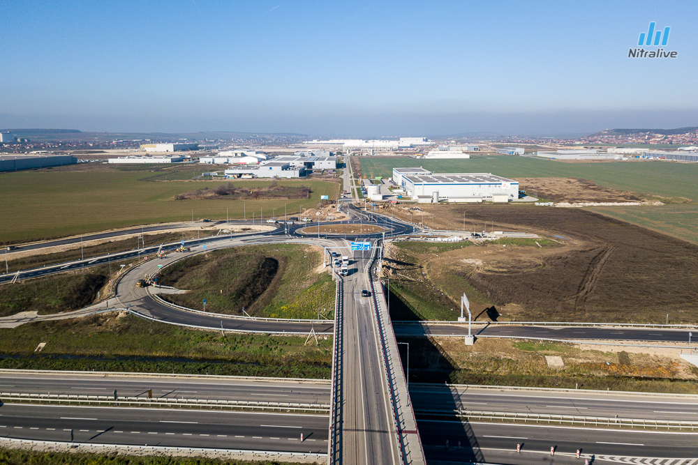 Turbo-okružná križovatka PP Sever Nitra