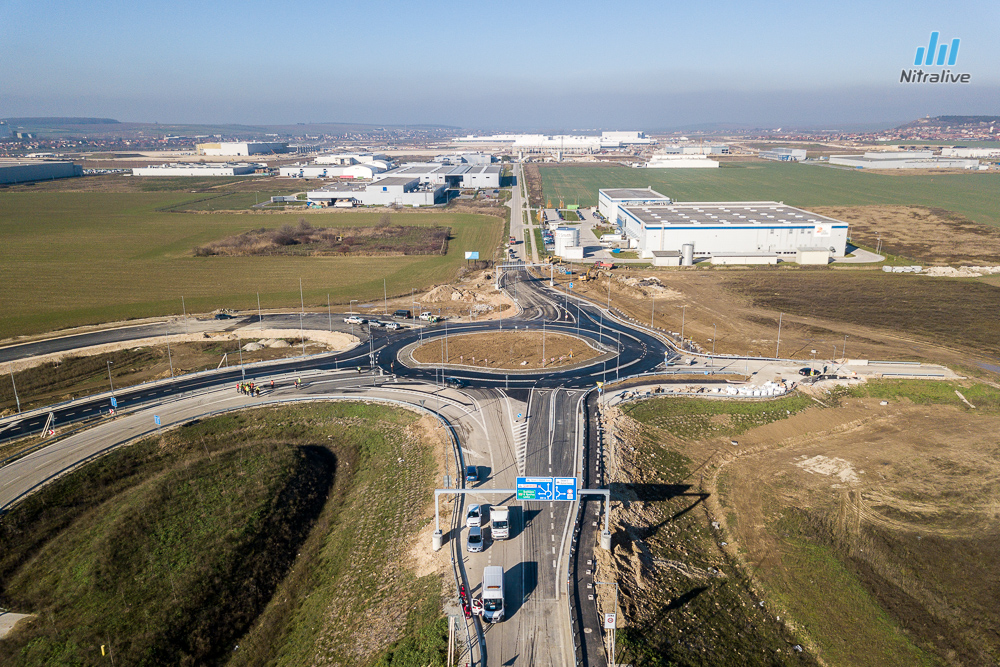 Turbo-okružná križovatka PP Sever Nitra
