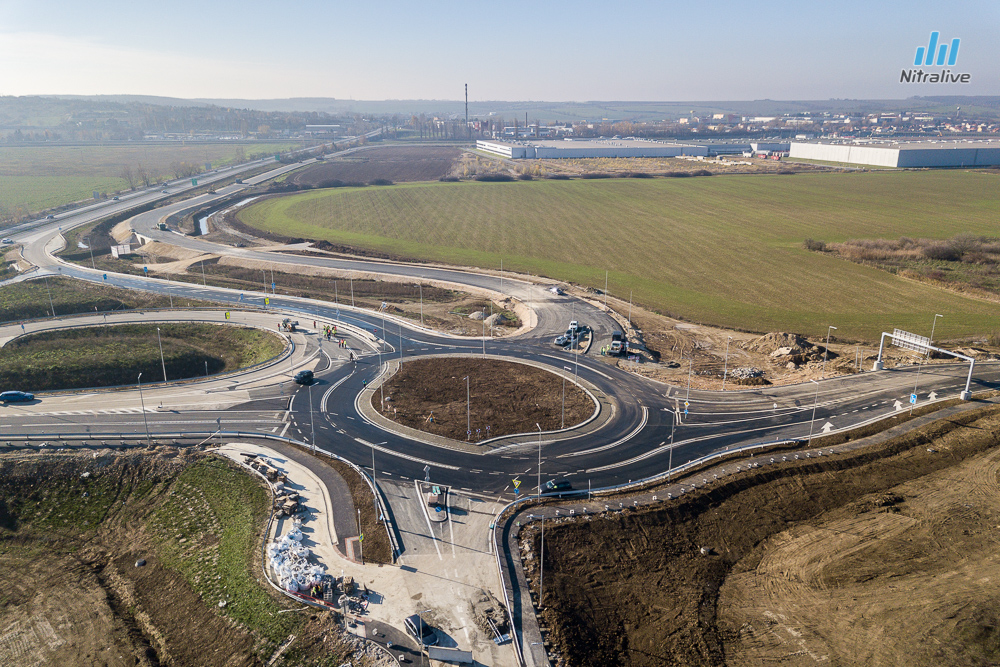 Turbo-okružná križovatka PP Sever Nitra