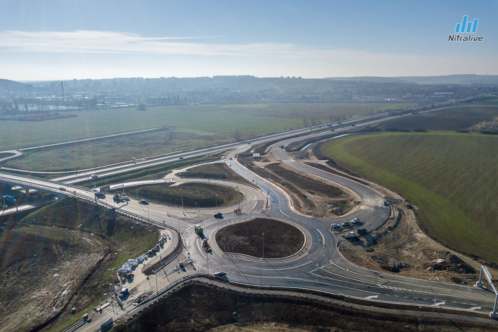 Turbo-okružná križovatka PP Sever Nitra