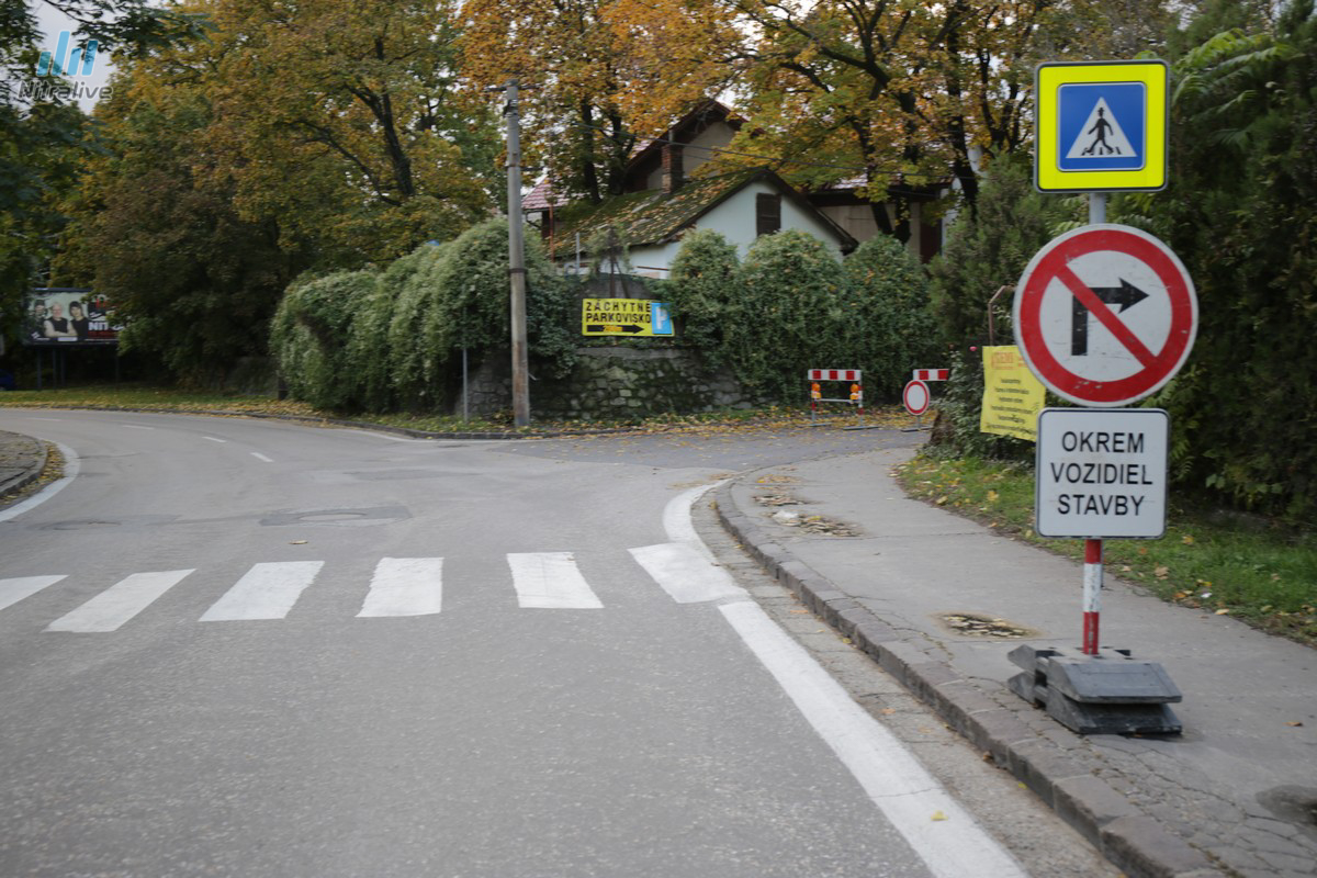 Železničné priecestie Staničná ulica - panorama