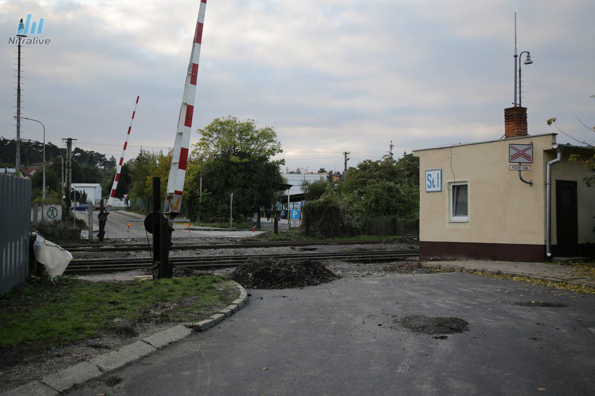 Železničné priecestie Staničná ulica - panorama