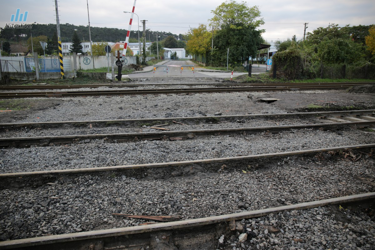 Železničné priecestie Staničná ulica - panorama