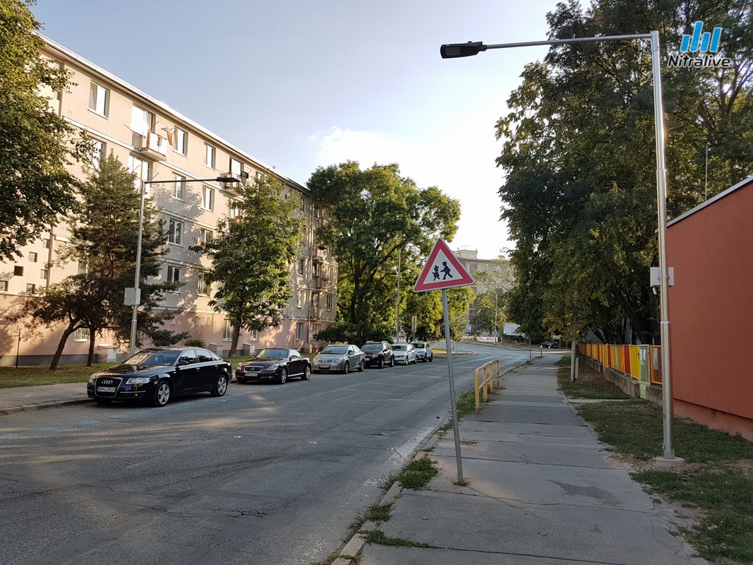 Priechod pre chodcov - Párovská ulica Nitra