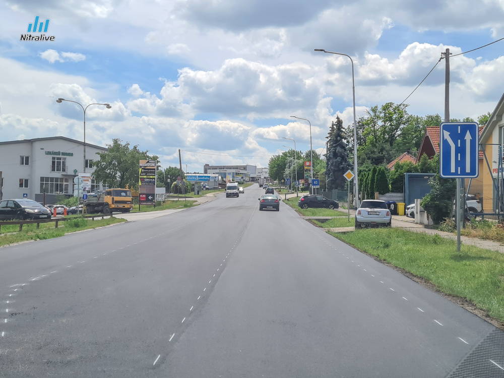 Rekonštrukcia cesty II/562 Cabajská ulica Nitra