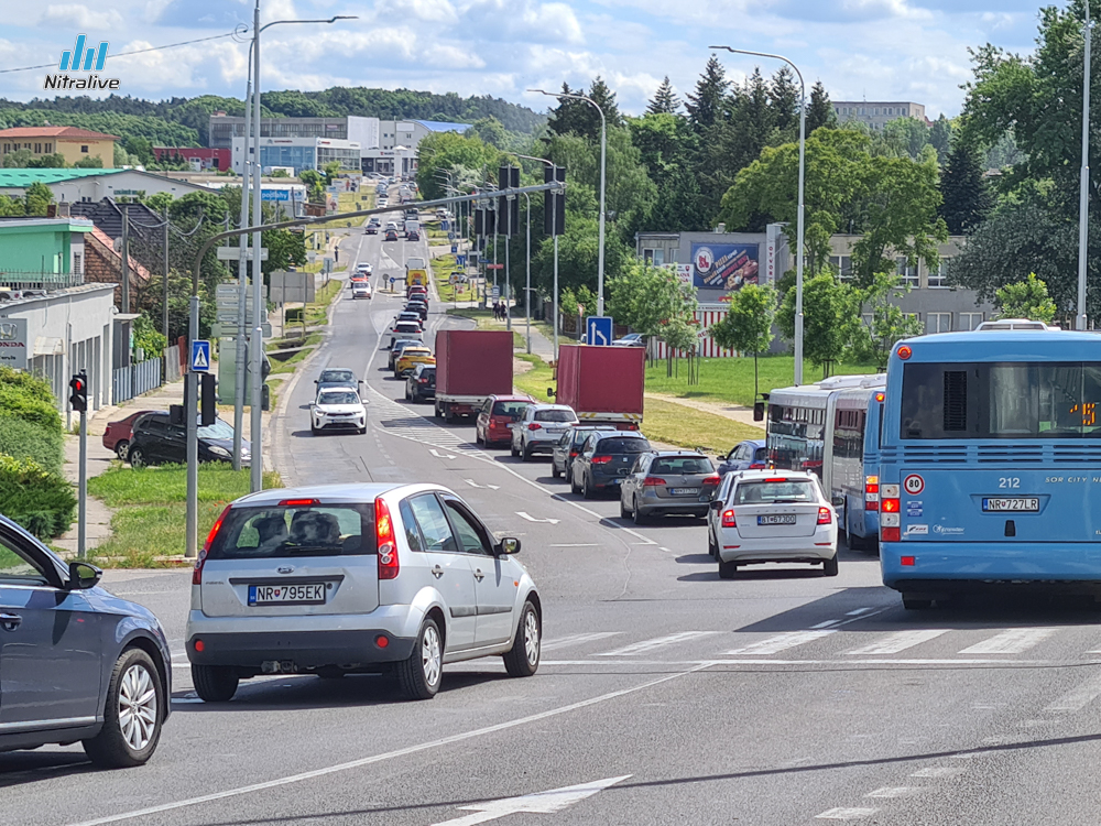 Rekonštrukcia cesty II/562 Cabajská ulica Nitra