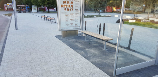 Spolu zaplatilo Mesto Nitra za rekonštrukciu 181 757,06 eur (136 438,48 eur plocha, 45 318,58 eur chodník)