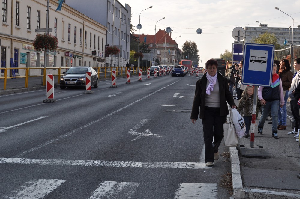 Dočasná zastávka na Štúrovej ulici v Nitre