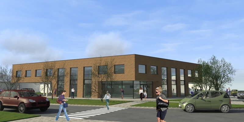 Administratívna budova Revis Krškany vizualizácia