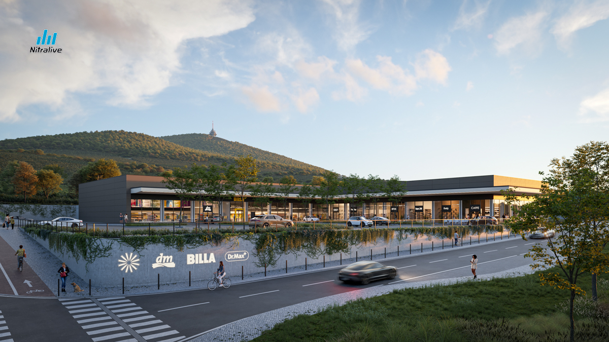 Šindolka - Bývanie pod Zoborom, retail