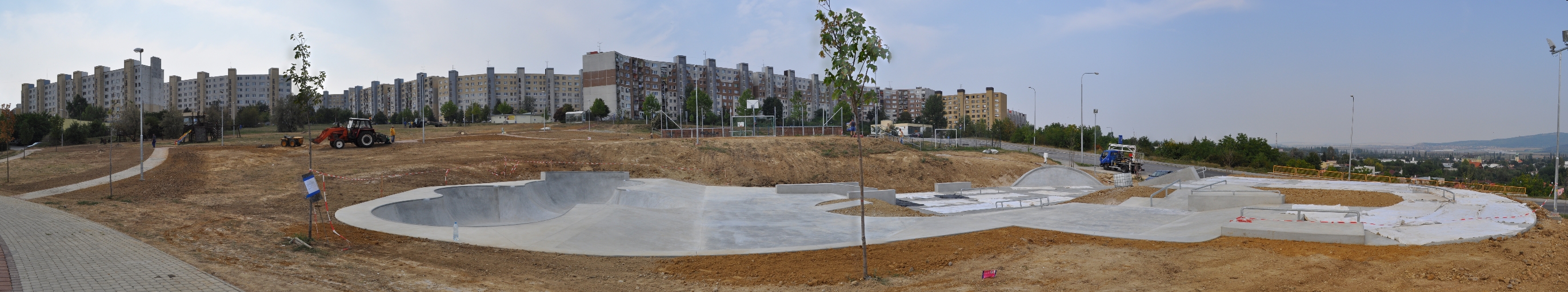 Skatepark Nitra panorama