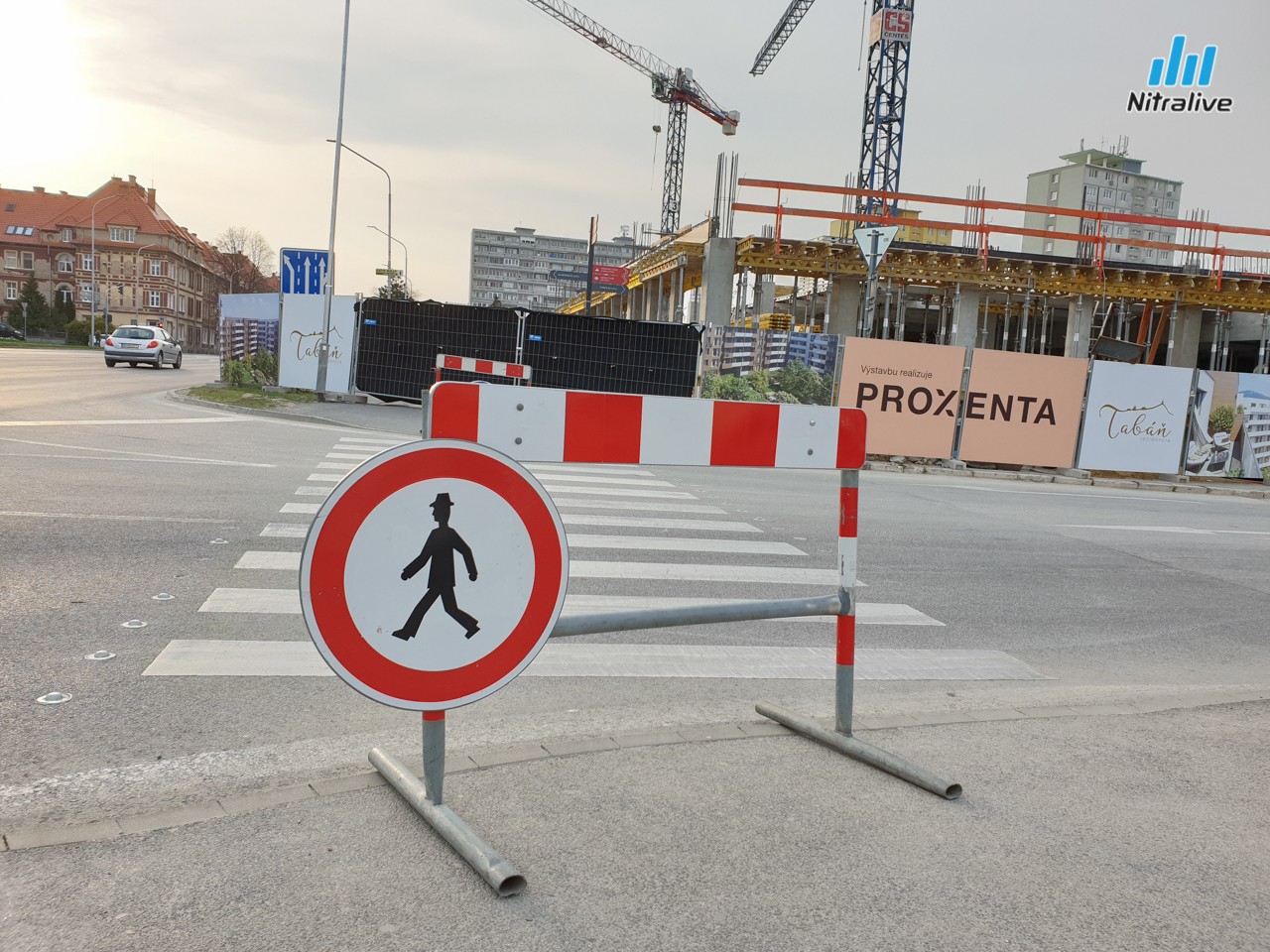 Tabáň Nitra, výstavba