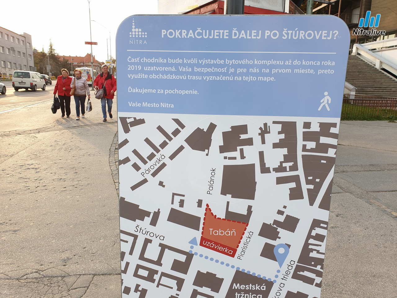 Tabáň Nitra, výstavba