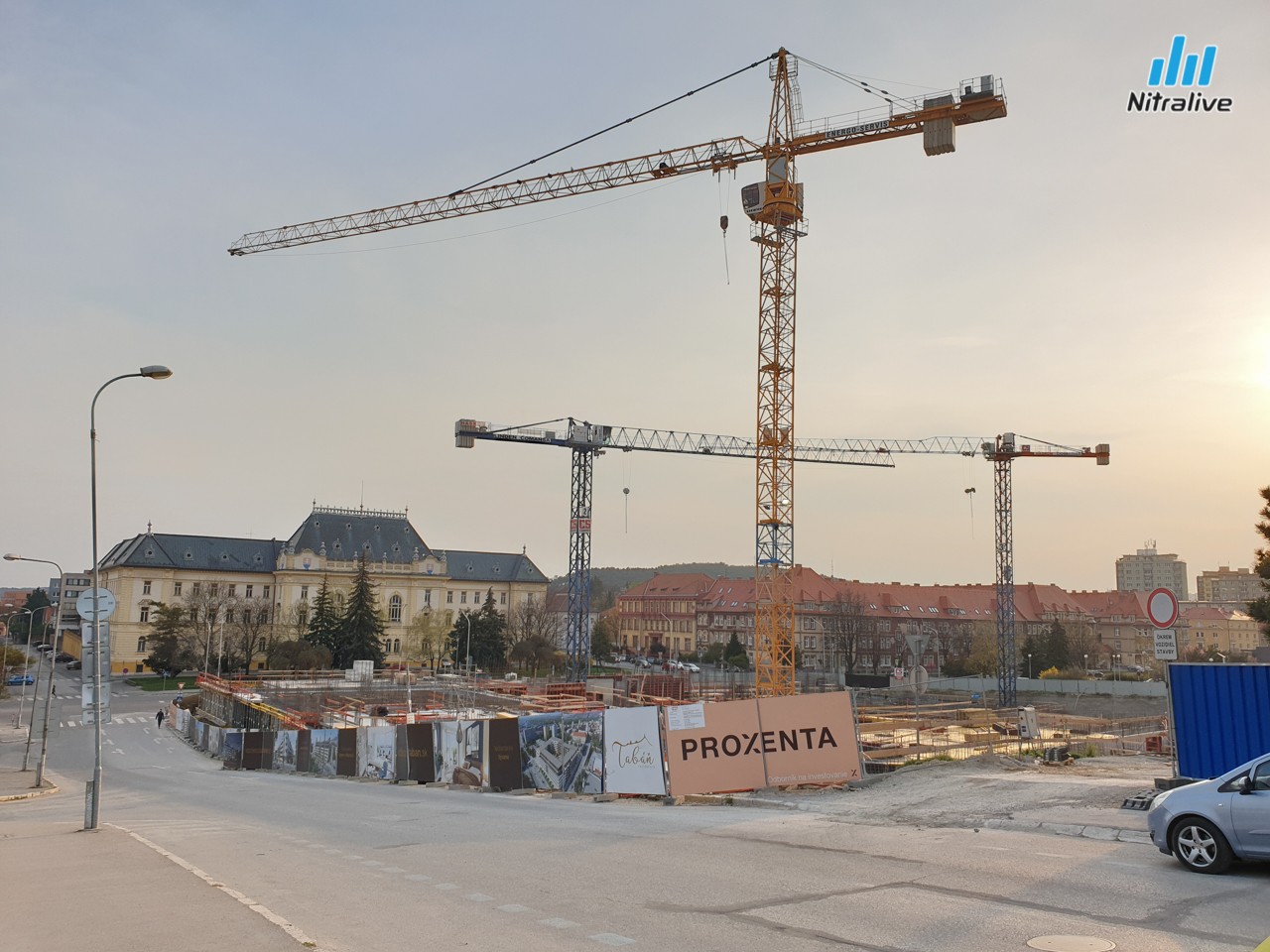 Tabáň Nitra, výstavba