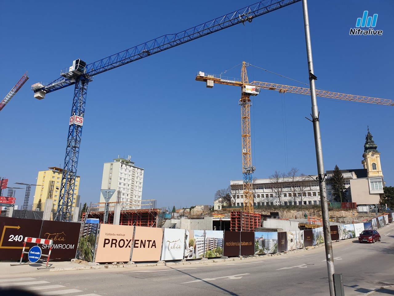 Tabáň Nitra, výstavba