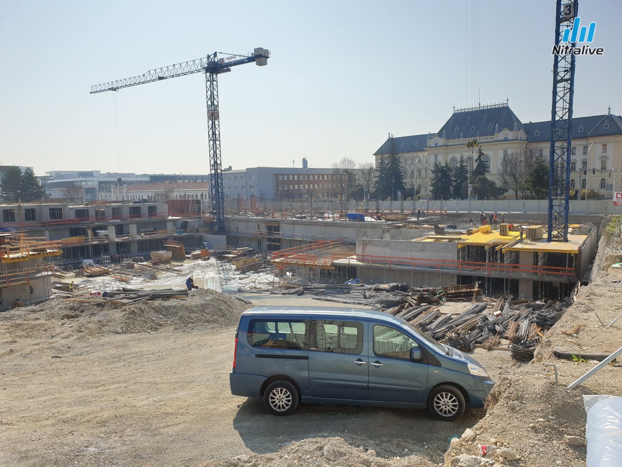 Tabáň Nitra, výstavba