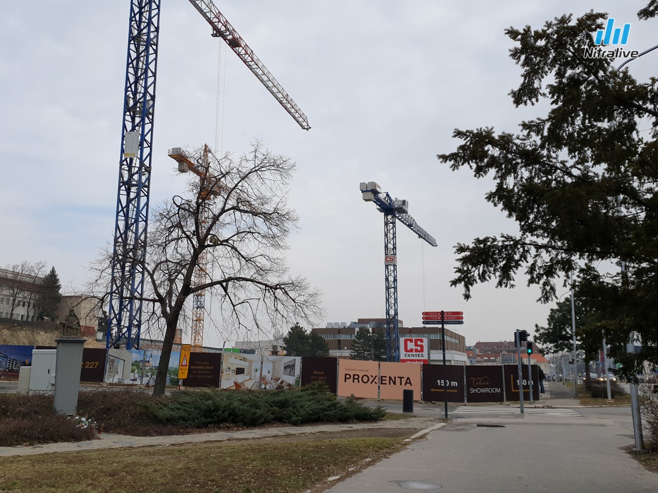 Tabáň Nitra, výstavba