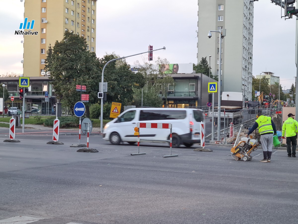 Dopravné obmedzenia na križovatke Štúrova/Cintorínska/Palánok (9.-11. október 2020)
