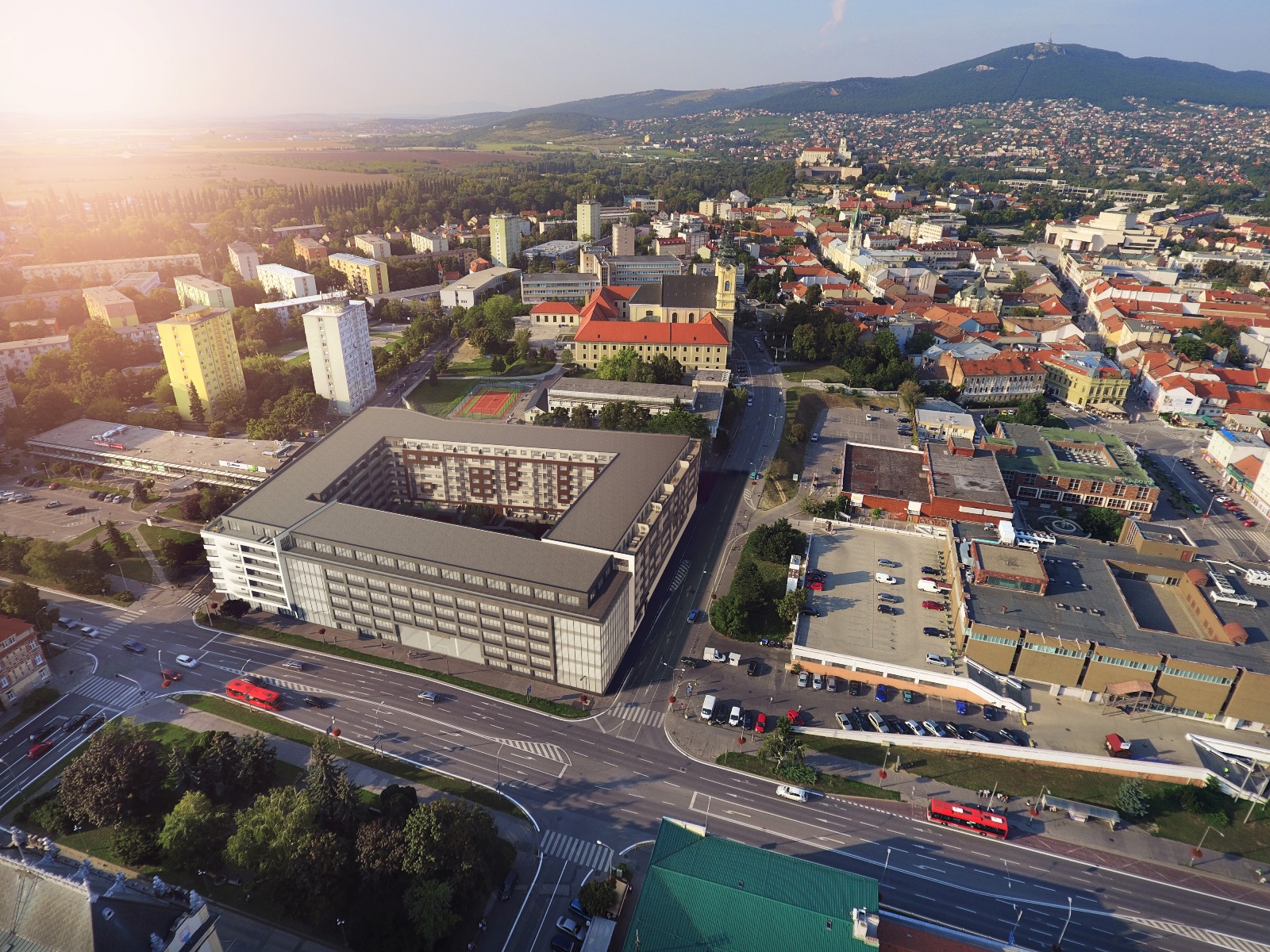 Vizualizácia Tabáň Townhill Nitra