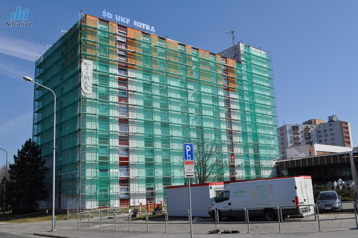 ŠD Nitra - zateplenie