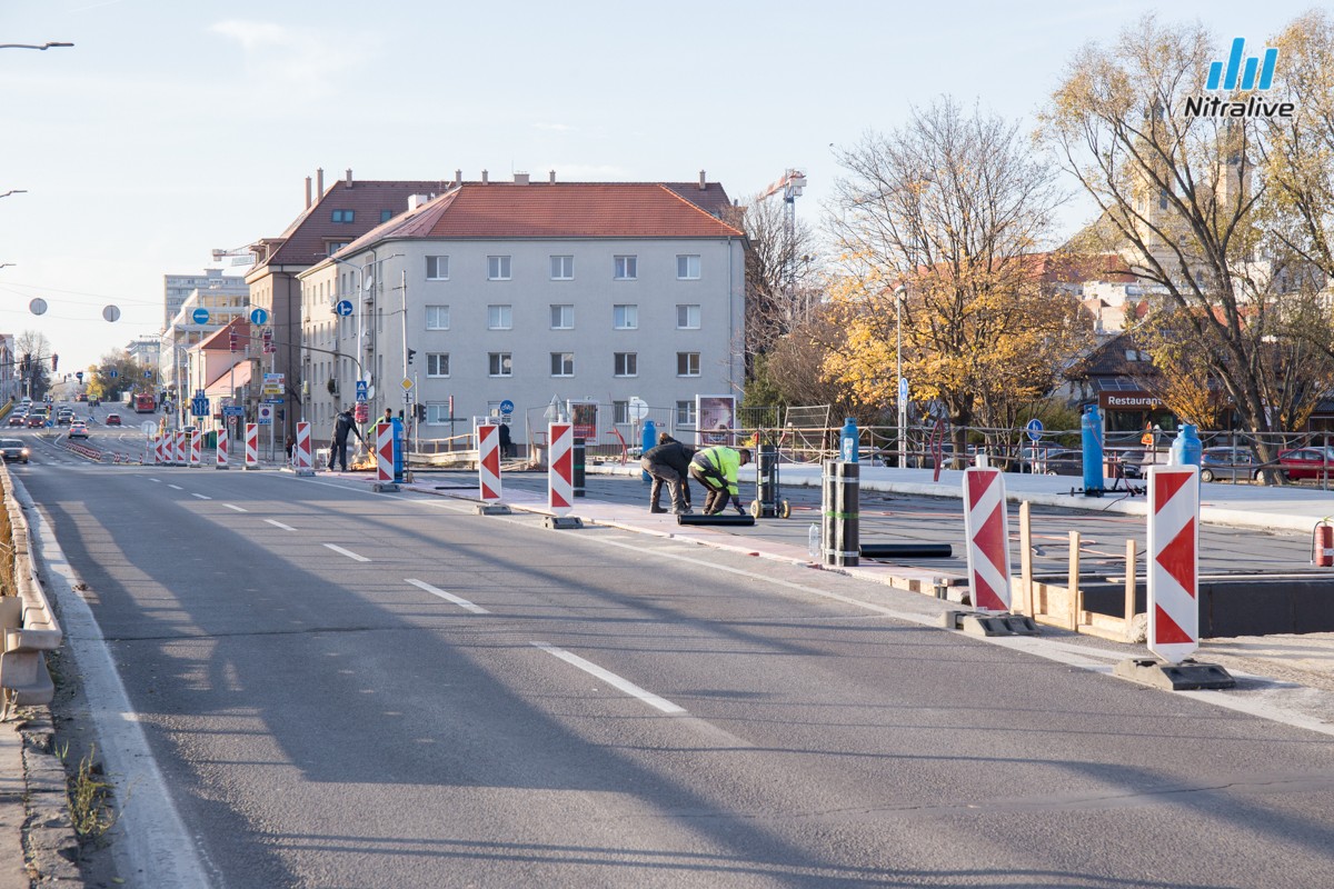 Univerzitný most, rekonštrukcia, 17. november 2019