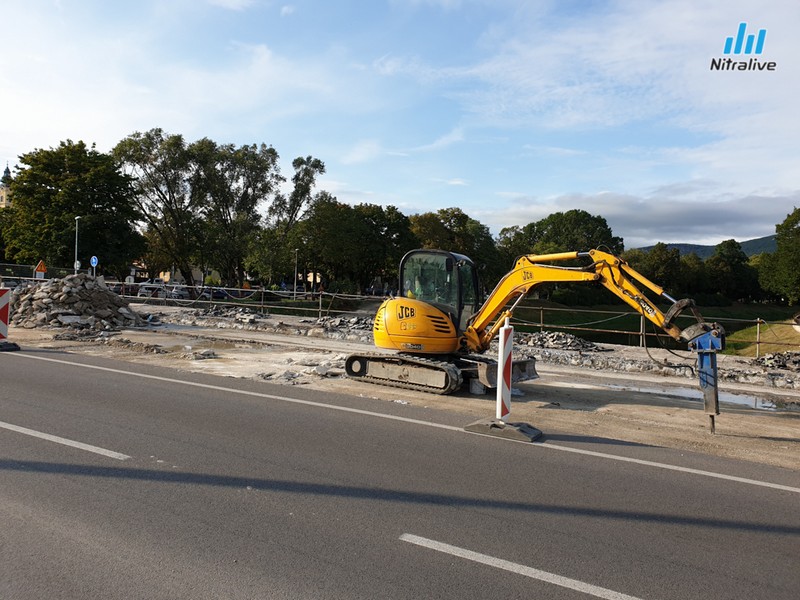 Univerzitný most, reknštrukcia 2. september 2019
