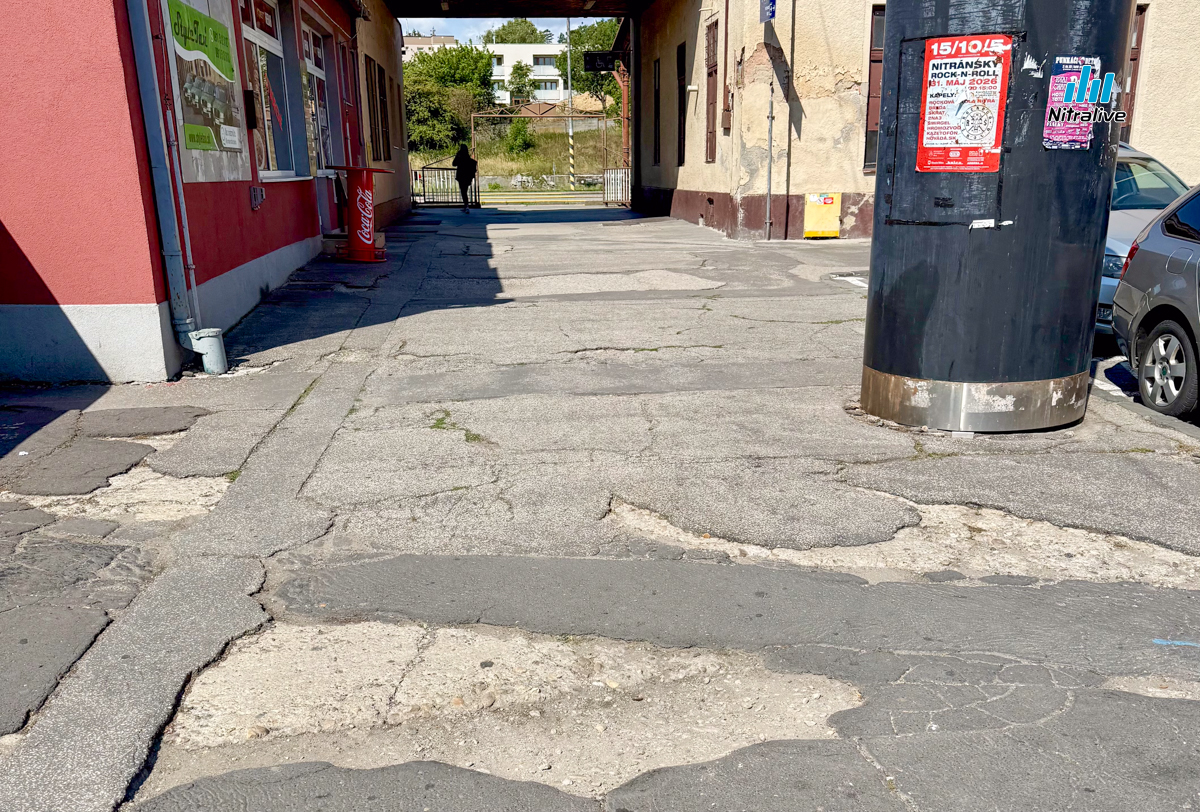 ŽST Nitra parkovisko
