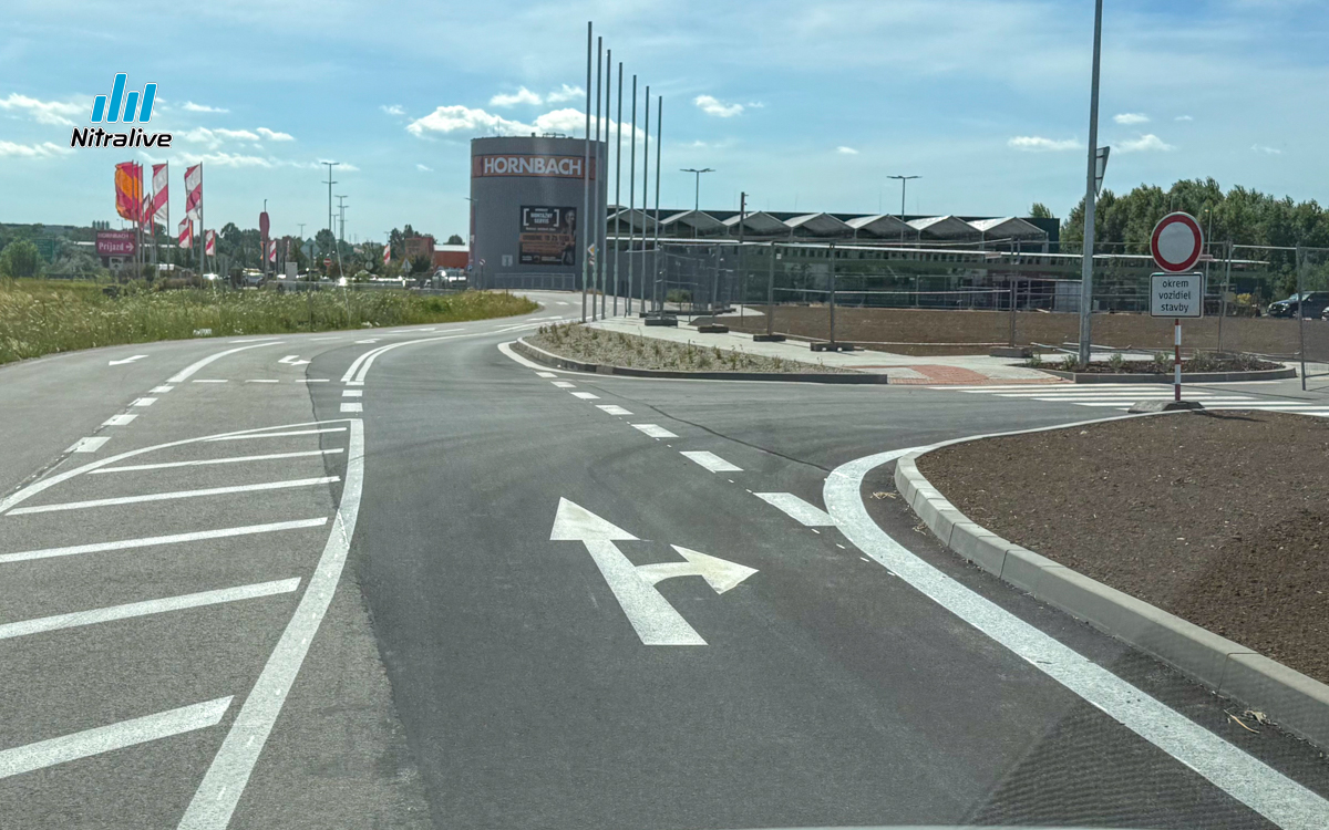 XXXLutz Nitra výstavba