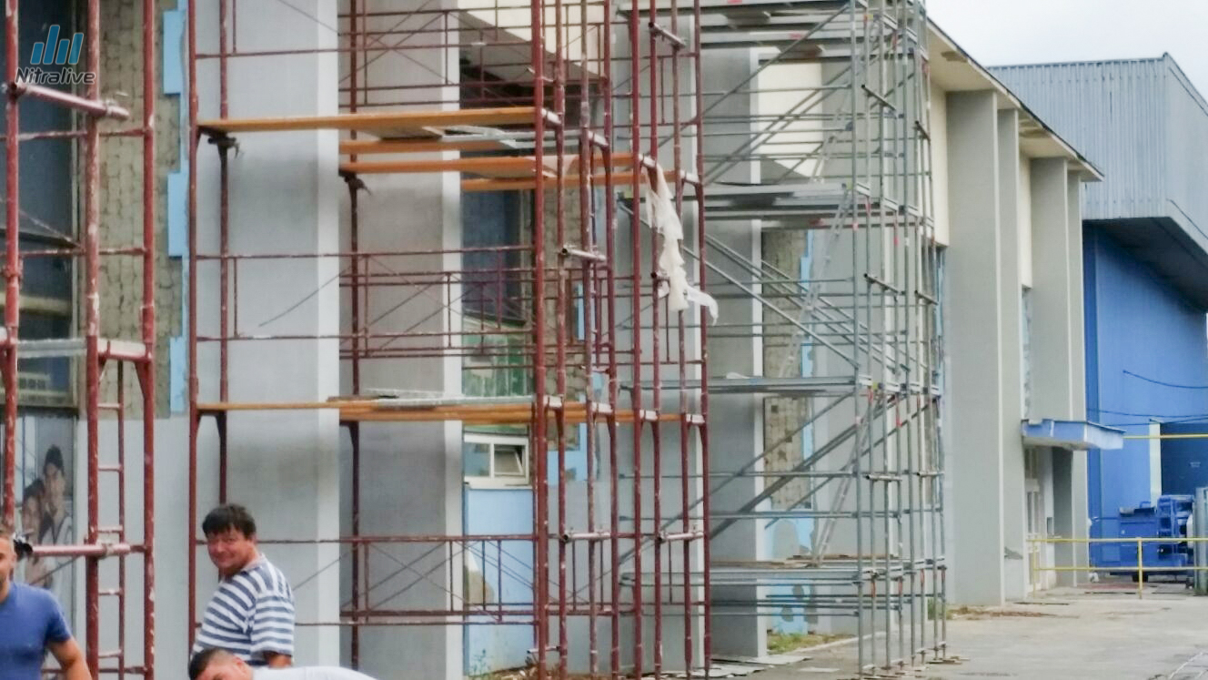 Zimný štadión Nitra, leto 2016