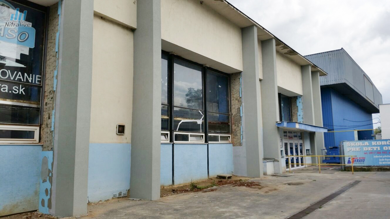 Zimný štadión Nitra, leto 2016