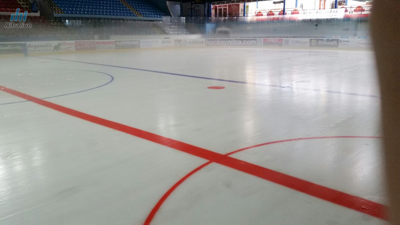 Zimný štadión Nitra, leto 2016
