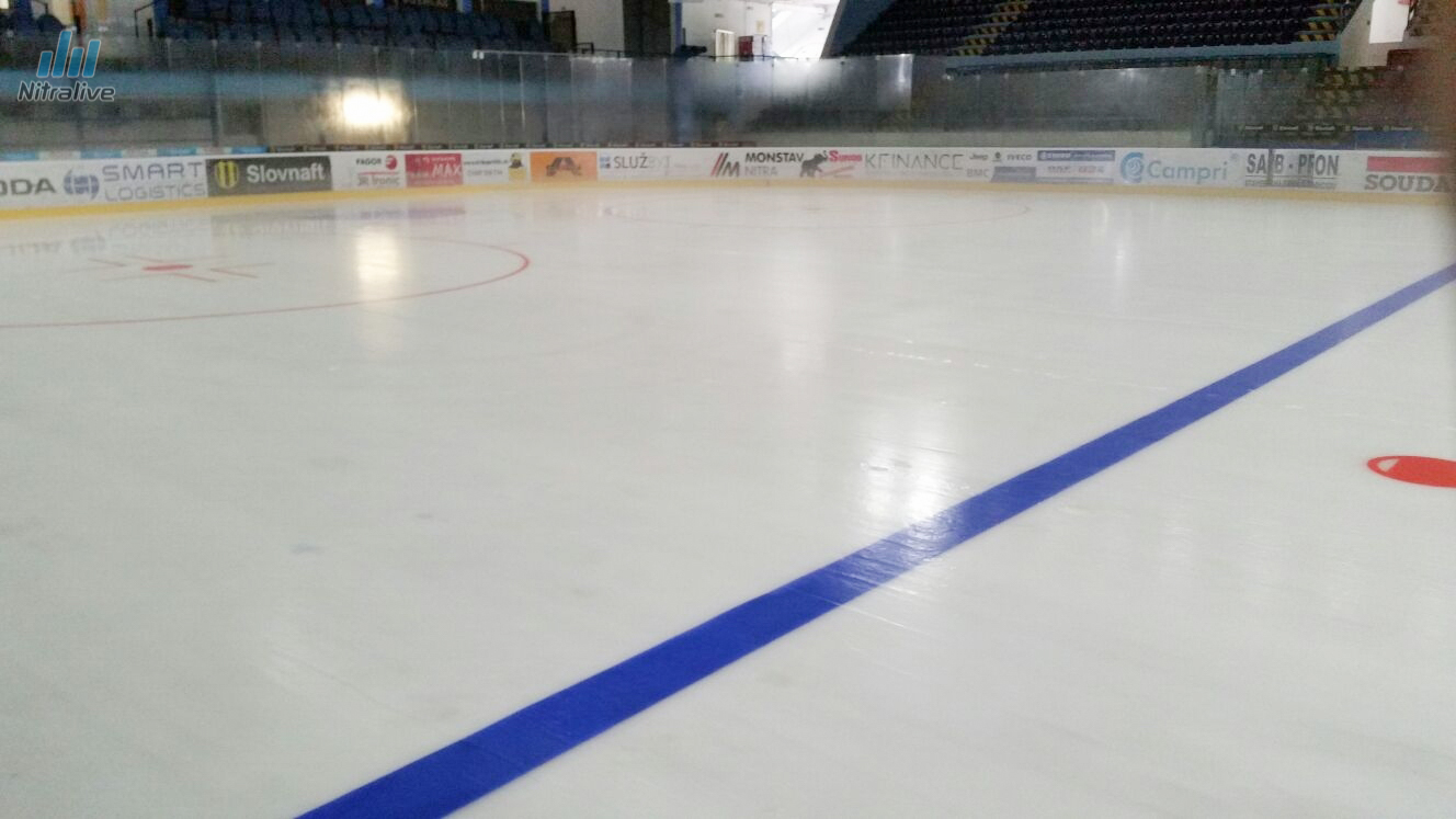 Zimný štadión Nitra, leto 2016